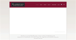 Desktop Screenshot of klassikot.net